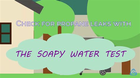 soapy water test|How to Make Leak